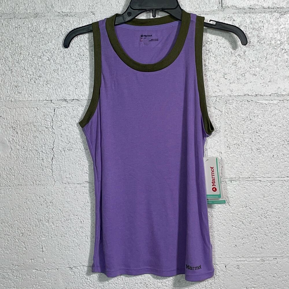 Marmot Woman's Switchback Tank Purple  small
